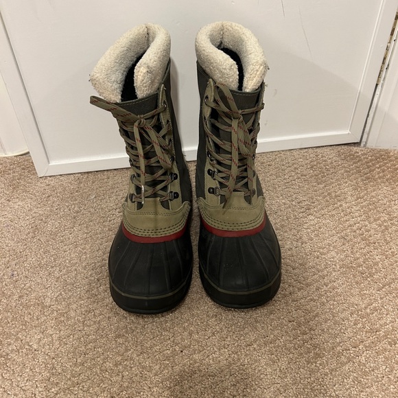 L.L. Bean Olive and Black Snow Boots - Picture 2 of 6
